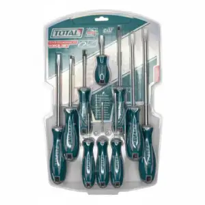 Juego de Destornilladores x 10 Piezas Paleta y Estrella / Surtido Industrial (5/10) – Total Tools